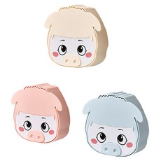 JK商店 豬豬造型肥皂盒, 1個, 9