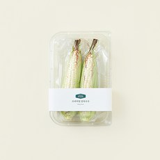 프리미엄 찰옥수수, 80g, 2개입, 1개