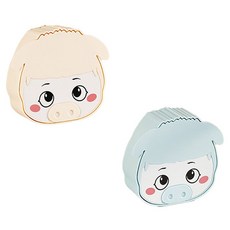 JK商店 豬豬造型肥皂盒, 1個, 7