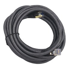 POLYWELL 寶利威爾 CAT8 40Gbps 超高速網路編織線, PW15-W48-D204, 1條, 5m