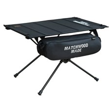 matchwood 戰術桌 MHWDAS062BK, 黑色