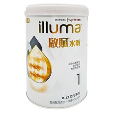 illuma 啟賦 水解嬰兒配方 0~12個月, 800g, 1罐, 1罐