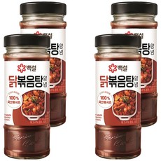 백설 닭볶음탕 양념, 490g, 4개
