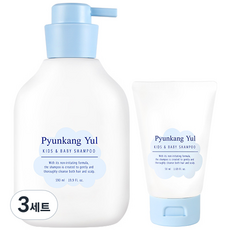 편강율 키즈 앤 베이비 샴푸 590ml + 50ml 세트, 3세트