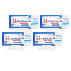 수성 멸균 거즈 에스 5 x 5 cm 3호, 100매, 4개