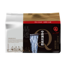 中農粉絲 傳統寬粉 Q薄軟嫩 晶瑩剔透 適合各式寬粉煲、涼拌寬粉等料理, 210g, 1袋