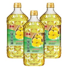 TAISUN 泰山 純芥花油, 1.5L, 3瓶