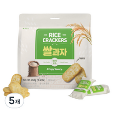 바삭고소 쌀과자 고소한맛, 268g, 5개