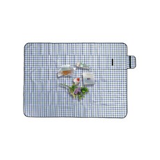 Lifesalim 格紋野餐墊, 藍色