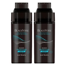 美吾髮BLACKVERSE賦活喚黑 賦黑調理染髮凝露 400ml 咖啡棕, 2瓶