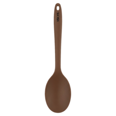 Corelle Brands 康寧餐具 珍珠金屬矽膠圓形湯匙 VISIONS系列, 深棕色, 1個
