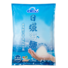 統一生機 日曬海鹽, 2kg, 1袋