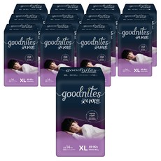 goodnites 褲型尿布 幼兒用, 特大號 (XL), 168張