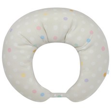 Combi 康貝 多功能水洗棉月亮枕, 奶茶杏, 1個