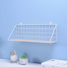 Airable 北歐風沖孔壁掛式文件架 B0205, 白色, 1層