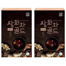 Cholocwon 雙和茶沖泡粉隨身包, 15g, 40條, 2盒