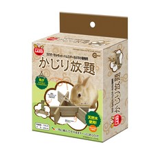 MARUKAN 桐木三角波板咬不停, MK-MR-373, 1入