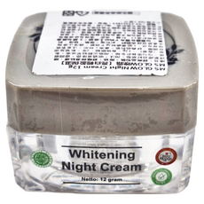 MS GLOW 晚霜 12g - 夜間修護、提亮膚色、保濕滋潤, 1罐