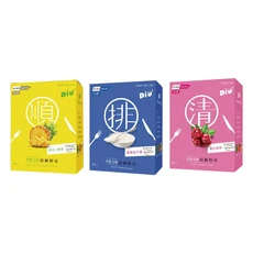 DiU 超纖酵素綜合口味組 黃金土鳳梨14g 10包 + 優格益生菌10g 14包 + 莓果10g 14包, 420g, 1組