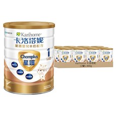 Karihome 卡洛塔妮 星護嬰兒羊奶配方 1號(0-12個月), 800g, 1罐, 12罐