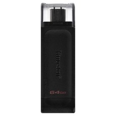 Kingston 金士頓 Type-C隨身碟 DT70 64GB USB 3.2 Gen 1規格, 1個