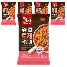 The God Of Tteokbokki 玫瑰醬刀削麵年糕, 5個, 360克