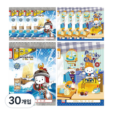 YOUNG ART 男童款小學聽寫筆記本, 隨機出貨, 30入