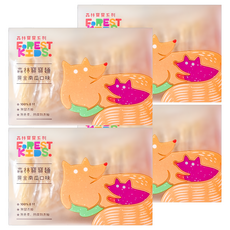 森林麵食 森林寶寶麵 黃金南瓜, 無鹽無添加 2mm細度, 320g, 4盒