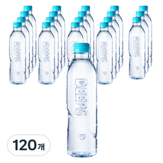 Deeps 에코 블루 먹는해양심층수 무라벨, 120개, 500ml
