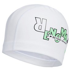 renoma V字 PU泳帽 RO-RC2E009-WH, 1個, 白色
