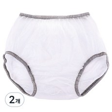 幸福夢想 外出時無憂 自信UP 失禁安心褲 2 白灰色, 中型, 2個, 1枚入