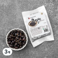 권기옥 명인 웃말 콩자반, 225g, 3개