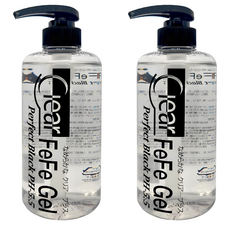 클리어페페 PH 5.5 바디 마사지젤 펌프형, 500ml, 2개