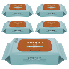 KUNDAL 昆黛爾 10倍超濃縮香氛衣物柔軟片 Blooming Doson 海風花香, 80入, 5個