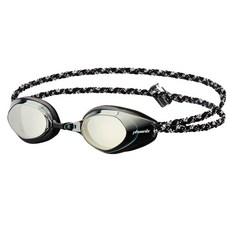 Phoenix 競速 Hellcat 鏡面織物泳鏡 PR-208M FB, 黑色