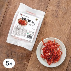 권기옥 명인 웃말 진미채 무침, 150g, 5개