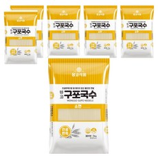 몽고간장 구포국수 진공소면, 3kg, 6개