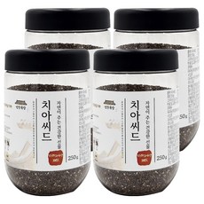 건강곡간 치아씨드 통, 250g, 4개