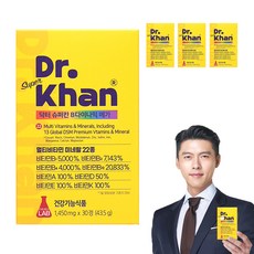 Drsuperkhan HL Science B Dynamic Mega 43.5g, 30錠, 4個