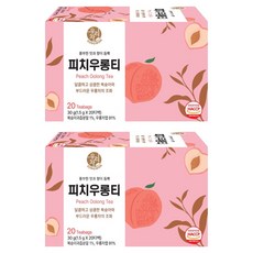 SONGWON 水蜜桃烏龍茶, 20入, 1.5g, 2個