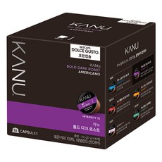 카누 볼드 다크로스트 돌체구스토 호환 캡슐커피, 7g, 16개입, 1개