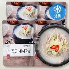 곰곰 돼지 국밥, 500g, 4개입