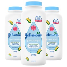 強生玉米澱粉粉, 200g, 3個