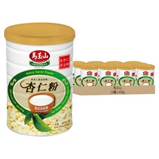 馬玉山 杏仁粉 無添加蔗糖, 450g, 12罐