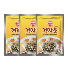 OTTOGI 不倒翁 韓式黃芥末粉, 200g, 3包