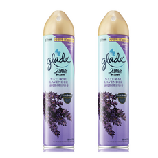 그레이드 에어 스프레이형 실내 방향제 본품, 320ml, 2개, 내추럴한 라벤더 가든 향