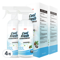 DASH 酷涼清新冷氣除臭劑, 500ml, 4個