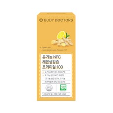 Body Doctors NFC檸檬生薑汁隨身包 14條入, 140g, 1個