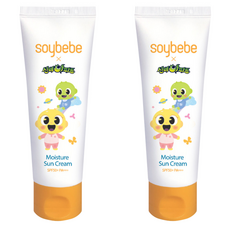 soybebe 神秘公寓 嬰幼兒用防曬霜 SPF50+ PA+++, 2個, 80g