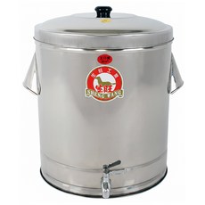 生旺 單層茶桶 金馬 35cm 304不鏽鋼, 白鐵色, 37L, 1個